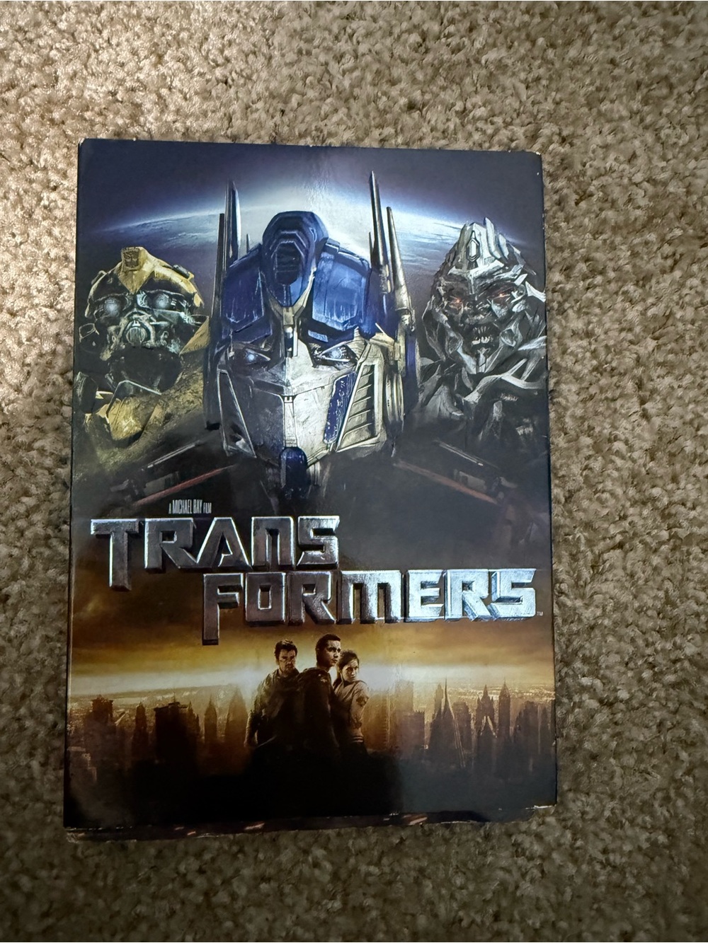 Transformers DVD with Slipcover – Action Sci-Fi Movie Collector Edition